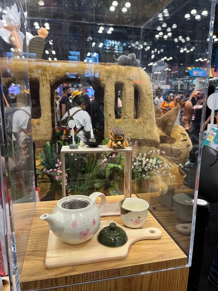 a catbus you can climb into at NYCC 2023