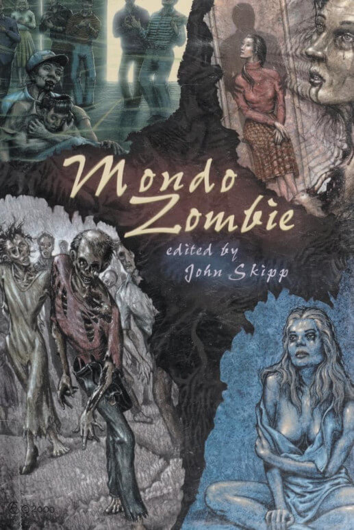 Cover of the 2006 book Mondo Zombie, showing illustrations of various zombies.