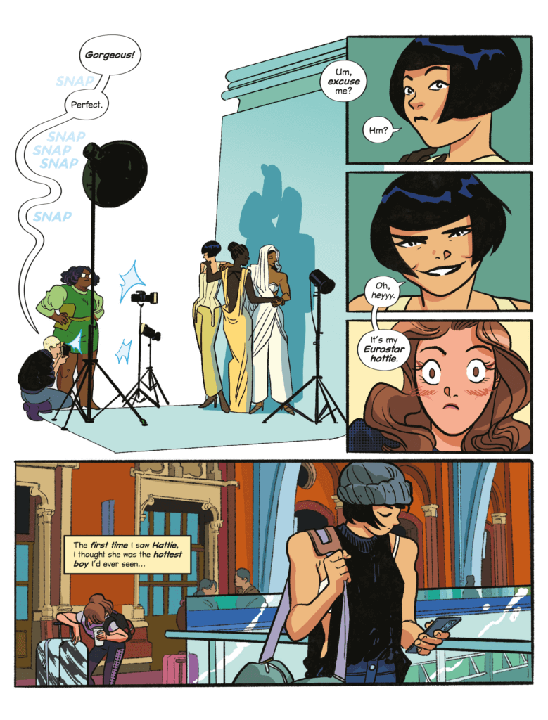 Inside pages of Getaway Girls from Roxy 