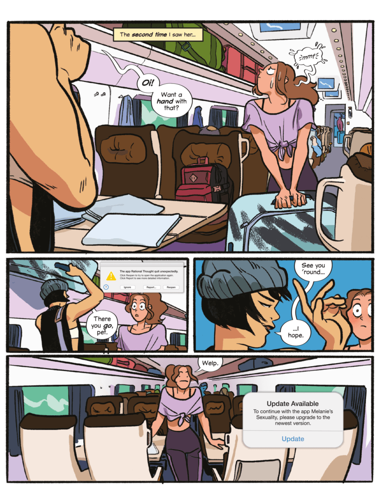 Inside pages of Getaway Girl from Roxy