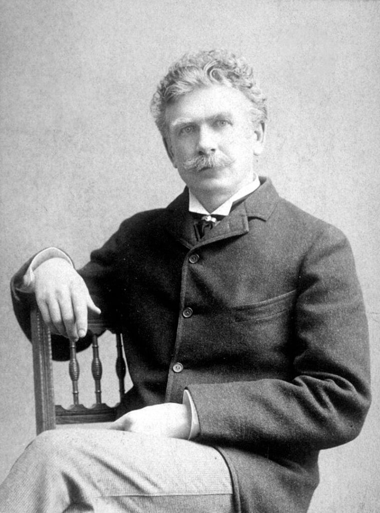 1892 photograph of Ambrose Bierce