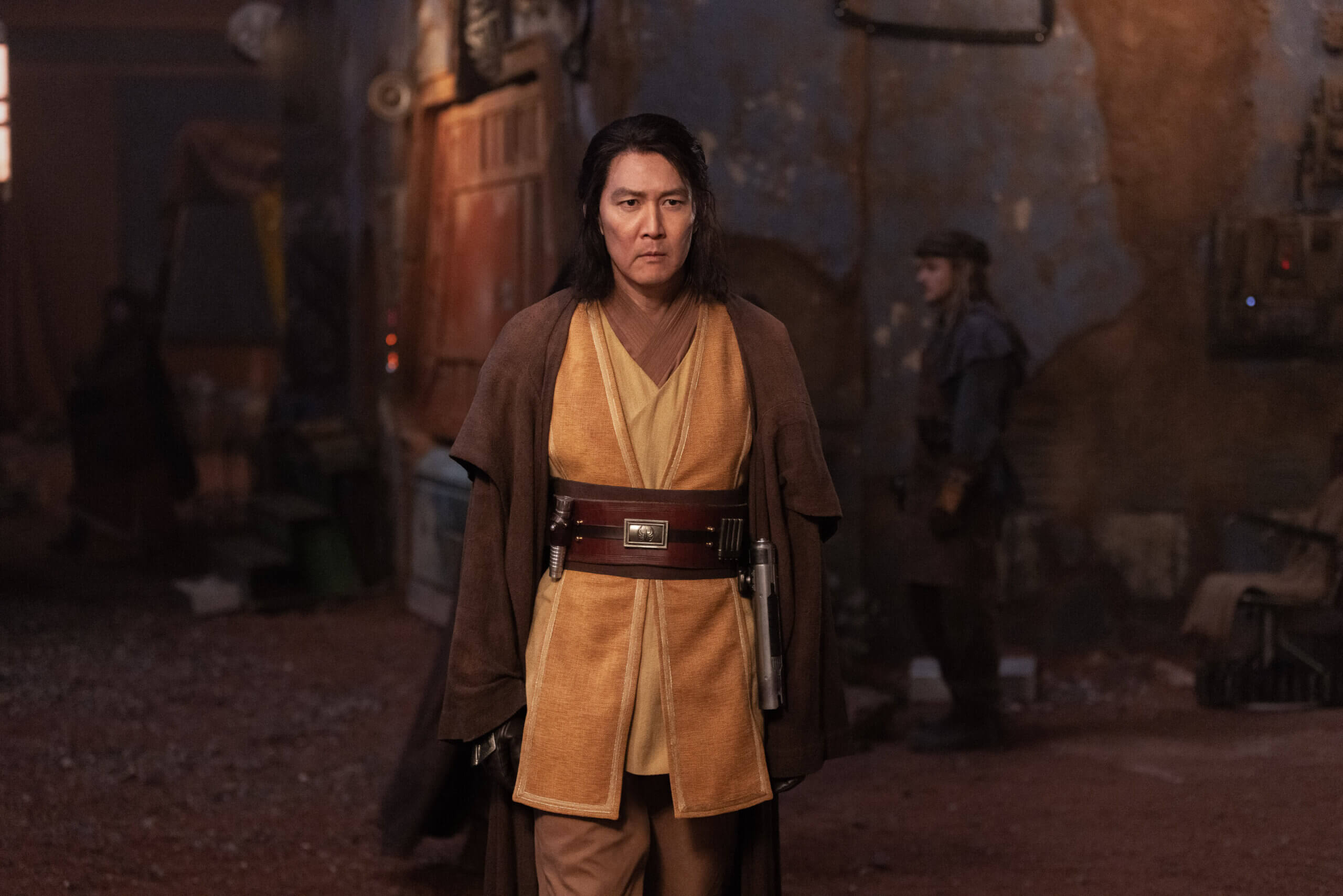 Master Sol (Lee Jung-jae) in Lucasfilm's THE ACOLYTE, exclusively on Disney+. ©2024 Lucasfilm Ltd. & TM. All Rights Reserved.