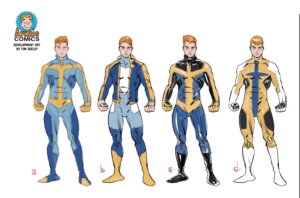 Sketches of Archie as Mr. Justice