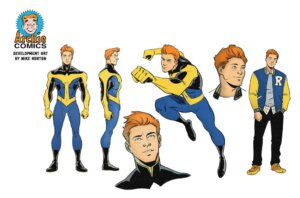 Sketches of Archie as Mr. Justice