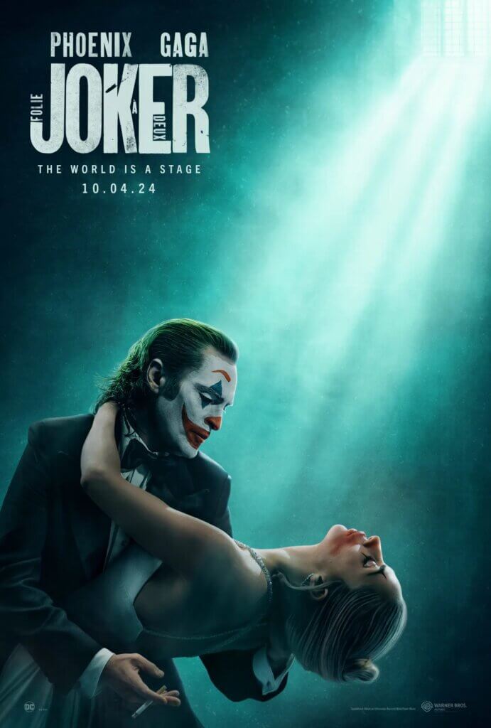 Joker: Folie a Deux poster. Image courtesy Warner Brothers